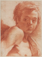 C 006
<br/>
Kop en schouders van jonge man
<br/>
<em>Schidone, Bartolomeo (1578-1615)</em>